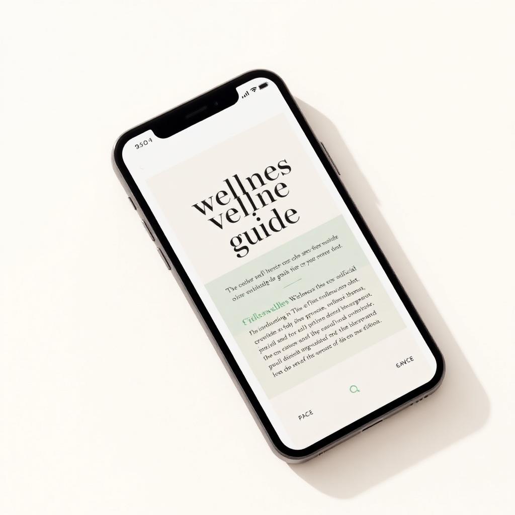 Digital Wellness Bundle on Phone